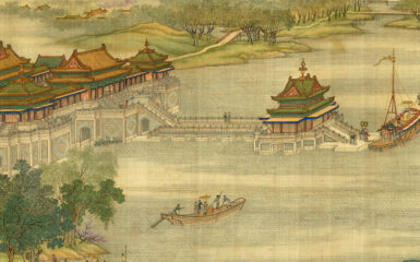 Detalle de la pintura panorámica «El festival qiming junto al río», de Zhang Zeduan, siglo XII. Foto: Wikimedia commons para «Along the River During the Qingming Festival», dominio público.