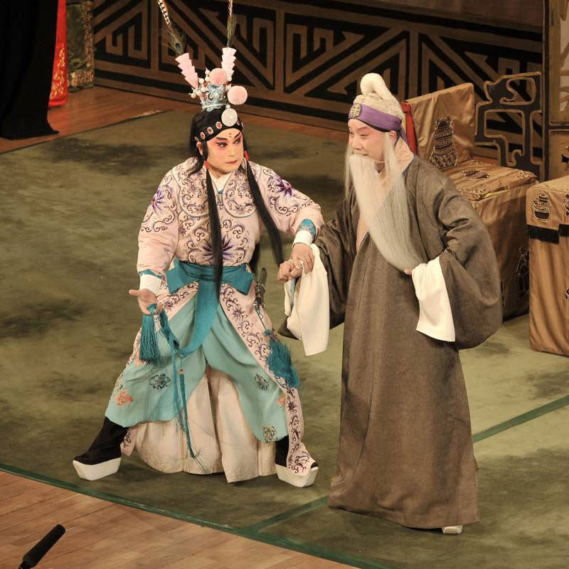 «El huérfano del clan de los Zhao» de la compañía Beijing Jingju Theatre. Digital Library of Chinese Theatre (https://chinesetheatre.leeds.ac.uk/productions/10)