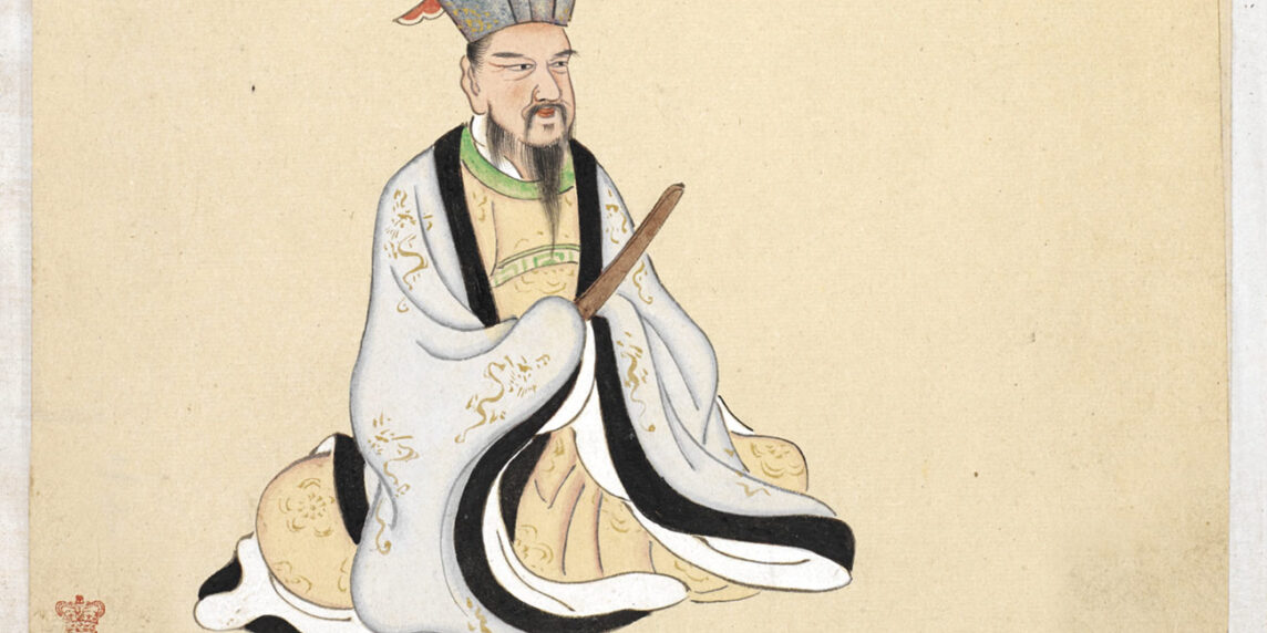 Comerciante Chino en una pintura del Siglo XIX. Foto: British Library Archive.