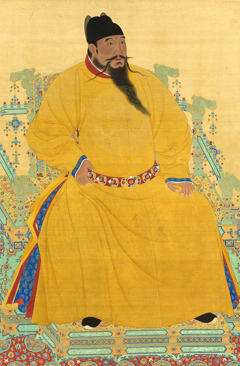 el emperador Zhu Di, llamado también Emperador Yongle. Foto: Wikimedia commons, dominio público.