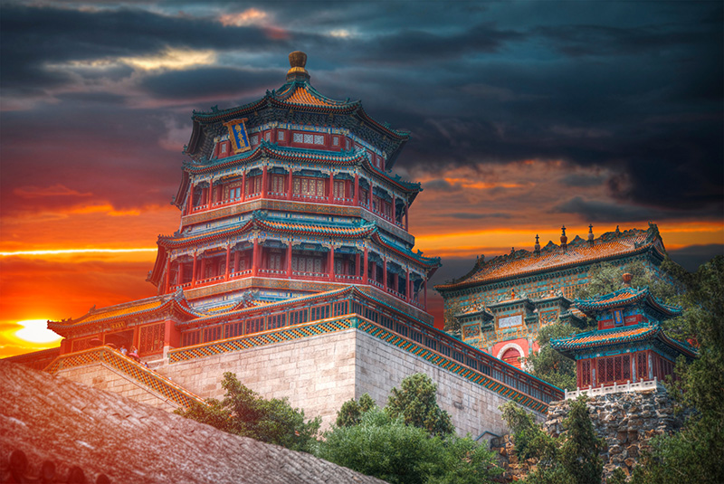 Beijing es Pekín: Palacio Imperial de Verano en las afueras de Beijing. Foto: 123RF.