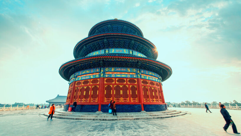Beijing es Pekín: el Templo del Cielo en la capital China. Foto: 123RF.