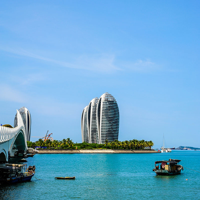 Sanya, isla de Hainan. Foto: 123RF.