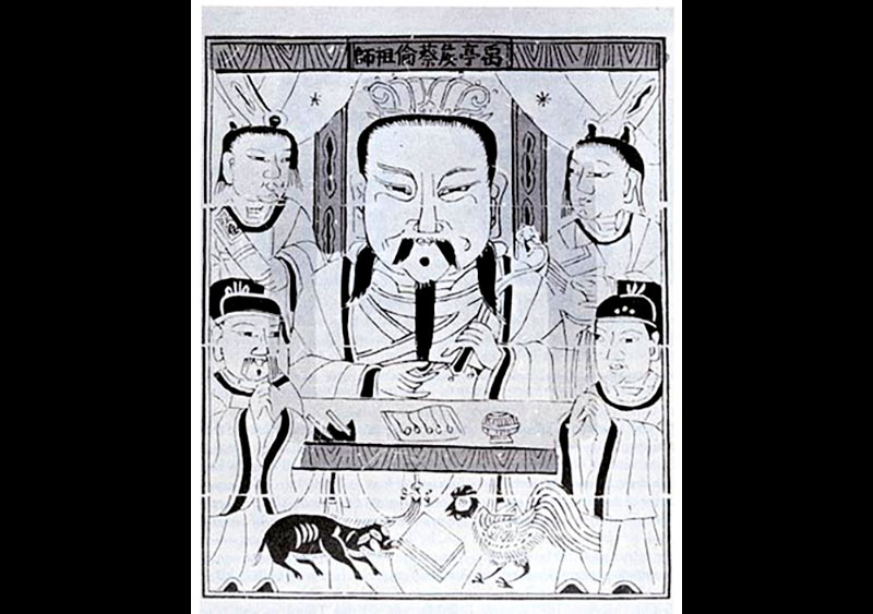 Orígenes de la escritura china: Cai-Lun, el inventor del papel. Foto: Wikipedia.