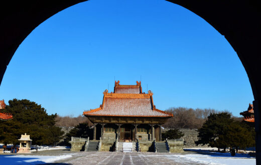 Vista del parque Beiling en Shenyang. Foto: 123RF