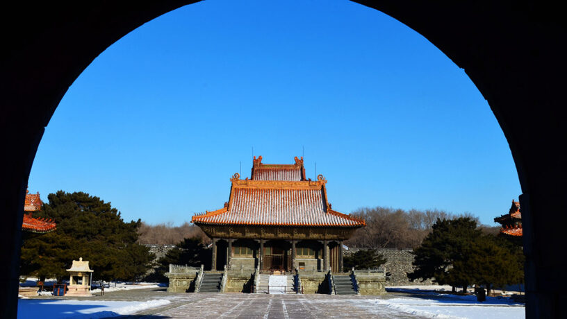 Vista del parque Beiling en Shenyang. Foto: 123RF