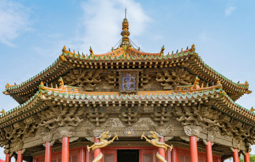Ciudad de Liaoning, provincia de Shenyang, China, Shenyang, el Museo del Palacio Imperial. Foto: 123RF