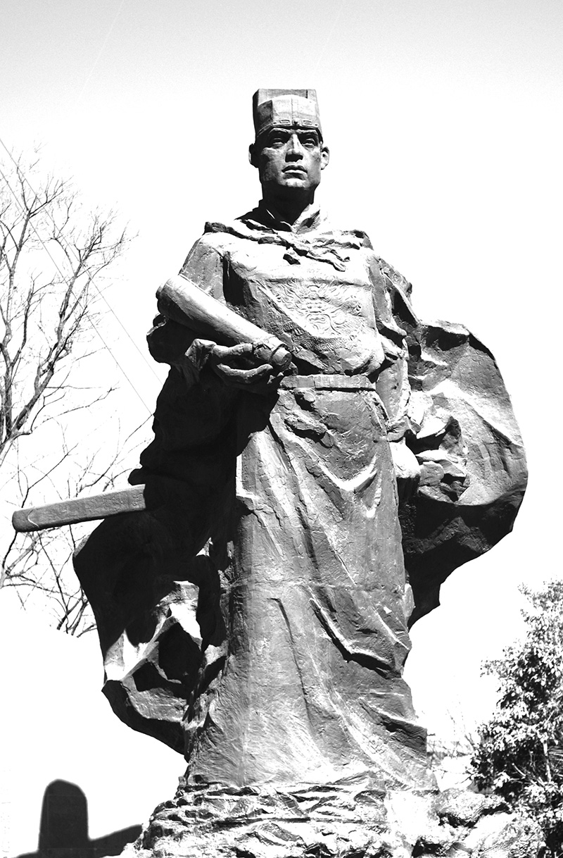 Estatua de Zhang Quian.