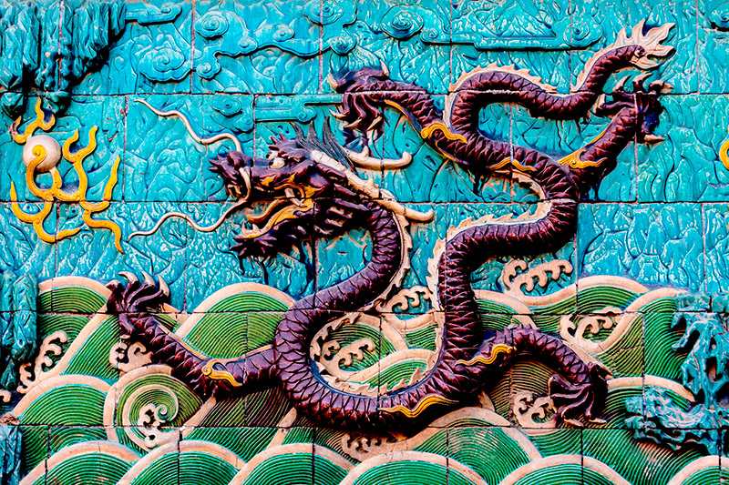 Cuento chino de los cuatro dragones. Dragón negro Foto: 123RF.