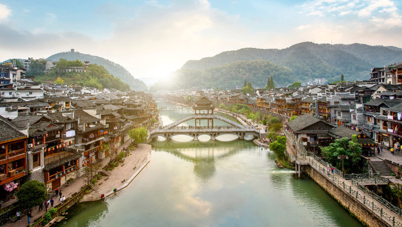 Ciudad antigua de Fenghuang. Foto: 123RF.