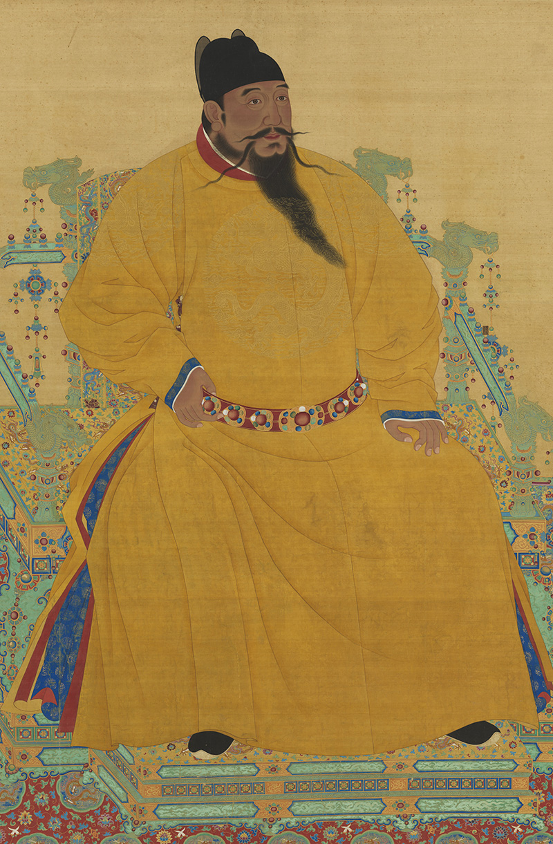 Emperador Yongle, llamado Zhu Di (朱棣, Zhū Dì), era el cuarto hijo del emperador Hongwu fundador de la dinastía Ming. Foto: Wikimedia commons, domino público.