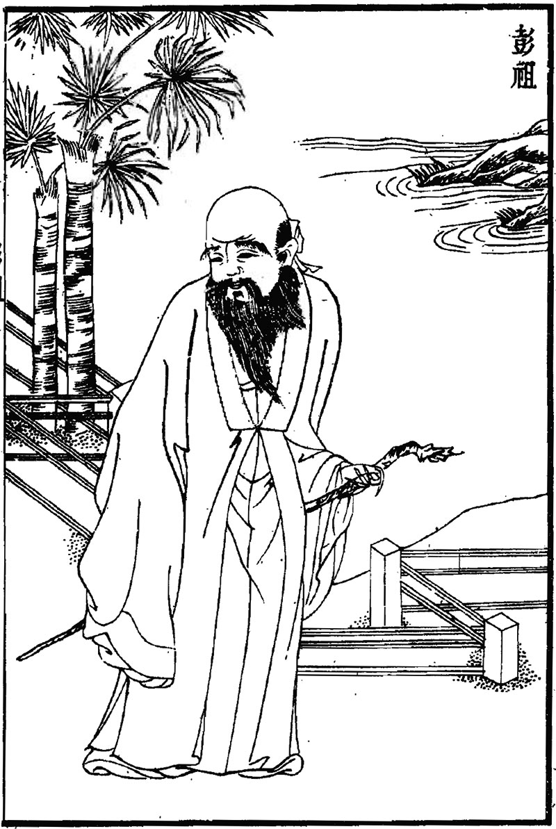 Imagen: Hong Zicheng - Xianfo Qizong, Wikimedia, dominio público.