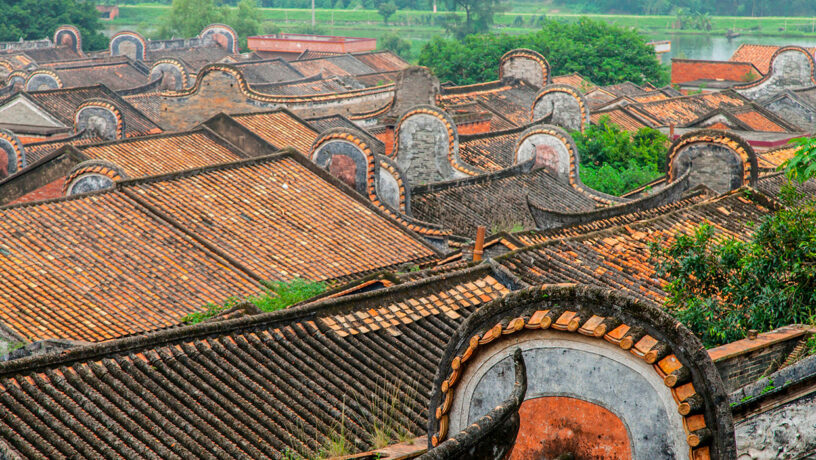 Azoteas en Sanshui, foshan, guangdong. Foto: 123RF.