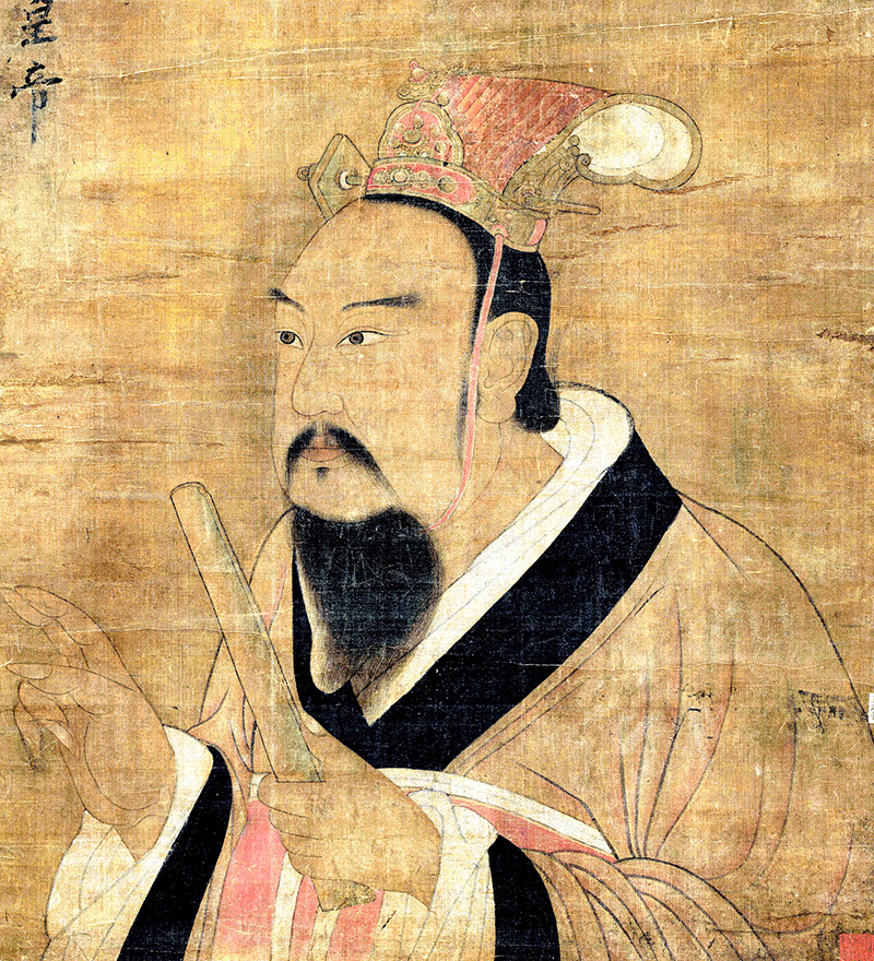Libro de las mil palabras. Emperador Liang Wu Di. Foto: Wikimedia Commons, dominio público.