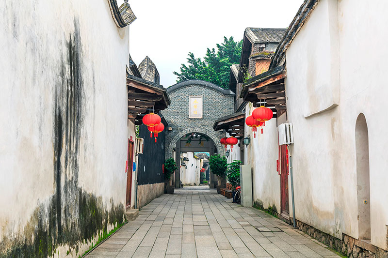 Fuzhou: casco antiguo de la ciudad en la provincia de Fujian. Foto: 123RF.