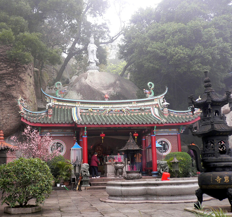 Templo de la Diosa mazu en la isla de Gulangyu. Foto: Wikimedia commons para «mazu temples», dominio público.