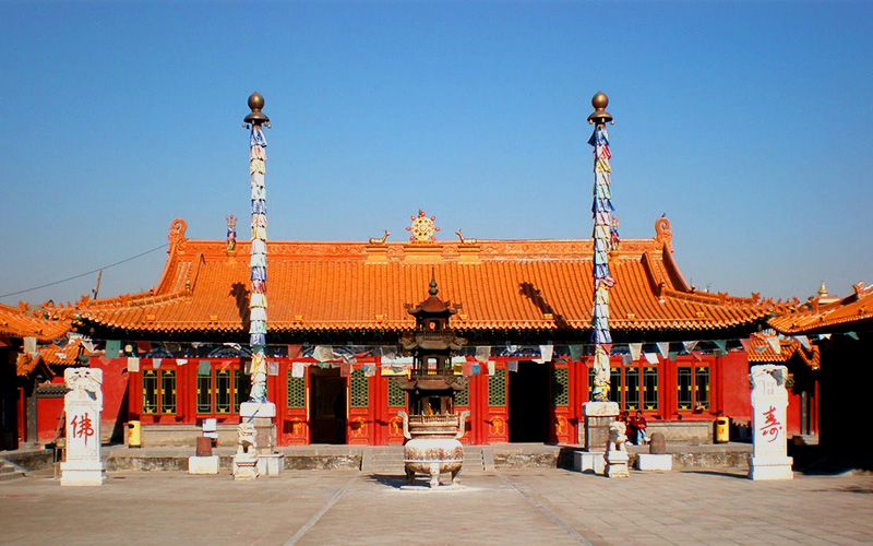 Mongolia Interior: Monasterio del lama Da Zhao. Foto: Wikipedia.