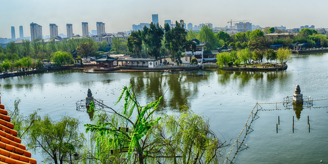 Lago Dian en Kunming. Foto: 123RF.