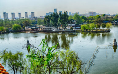 Lago Dian en Kunming. Foto: 123RF.