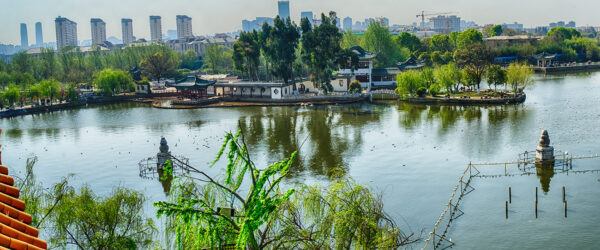Lago Dian en Kunming. Foto: 123RF.