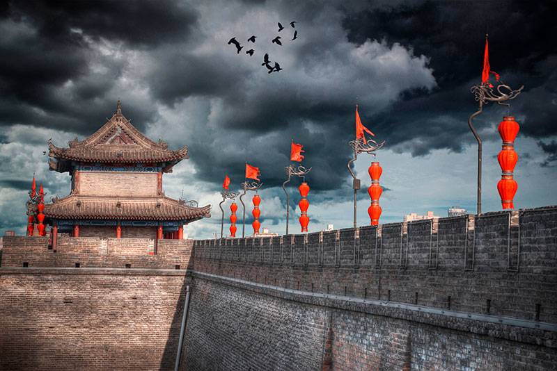 La Puerta Yongningmen está situada al sur de la muralla que rodea la ciudad. Foto: 123RF.