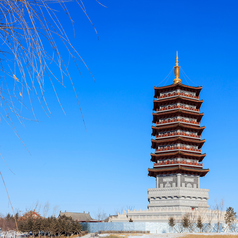 Pagoda del templo de Wanshou. Foto: 123RF.