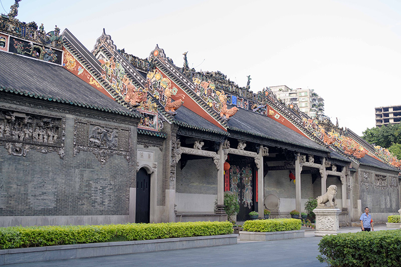 Templo de la famila Chen en Cantón. Foto: wikimedia commons, dominio público.