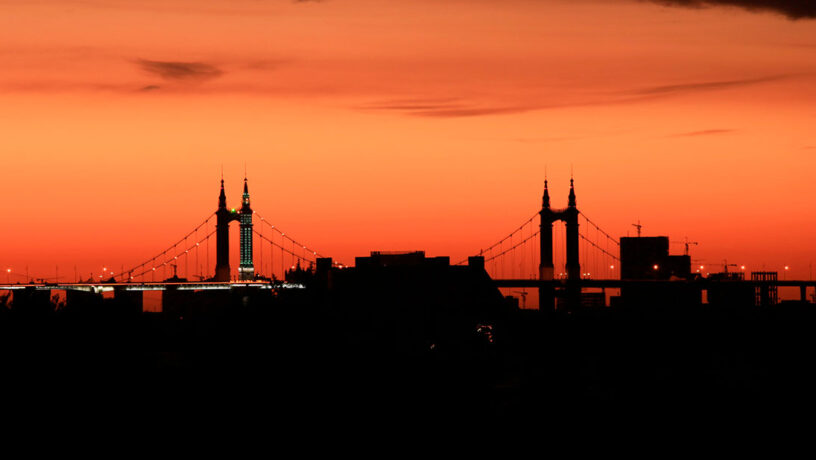 Silueta de la ciudad de Harbin. Foto: 123RF