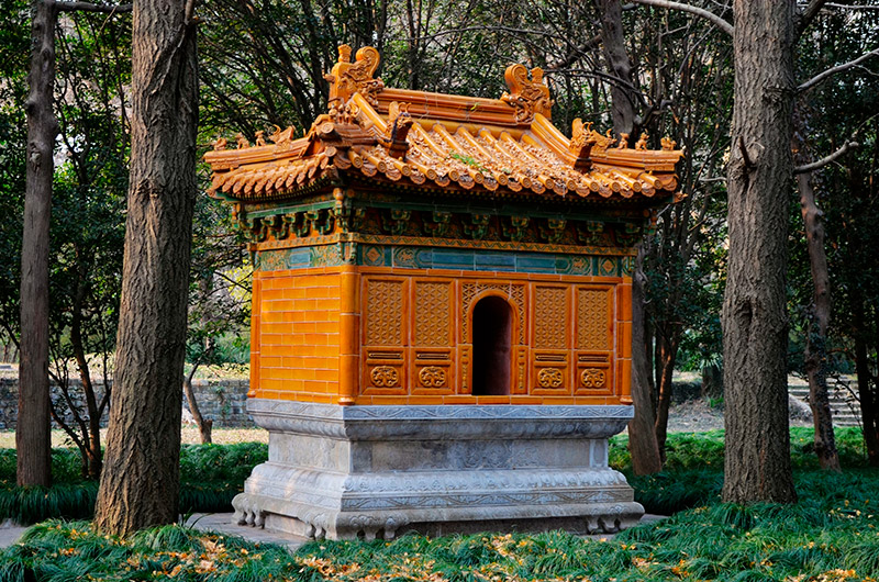 Nanjing: detalle del mausoleo del primer emperador de la dinastia Ming. Foto: 123RF.