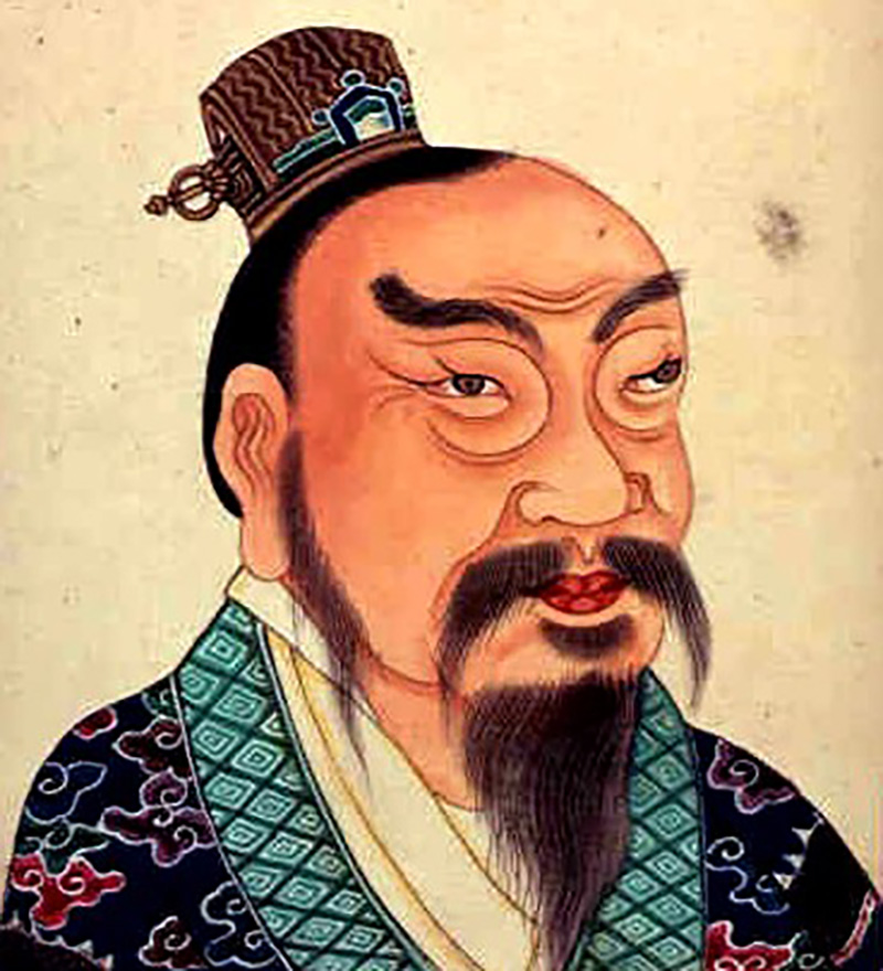 Fundador de la dinastía Han. Emperador Liu Bang.