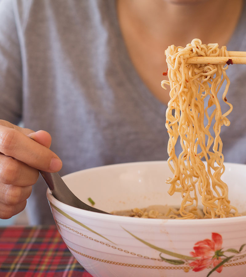 Sopa de fideos Zamiantang. Foto: 123Rf.