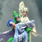 Representación de la Leyenda de la Serpiente Blanca, con la inmortal heroina Bai Shuzen. Foto: wikimedia commons para «Bai Suzhen», dominio público.
