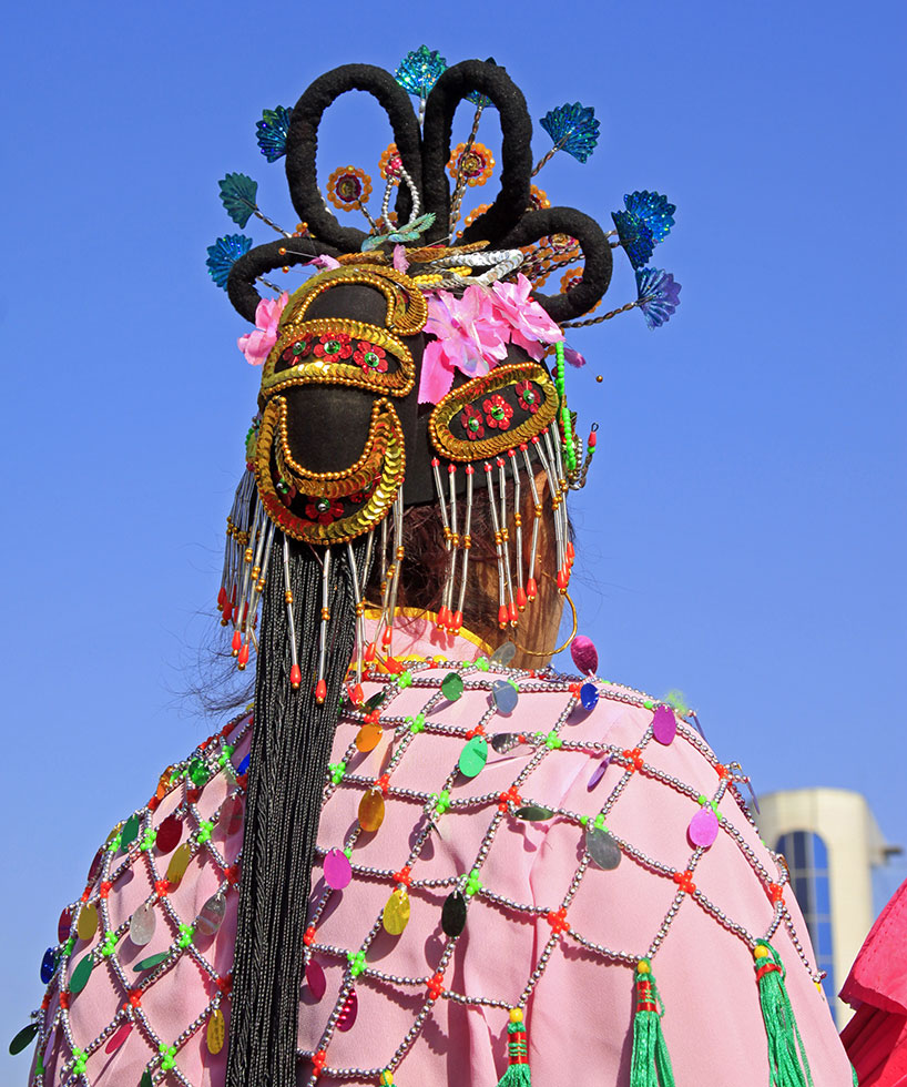 la danza "yangge" la danza "yangge"