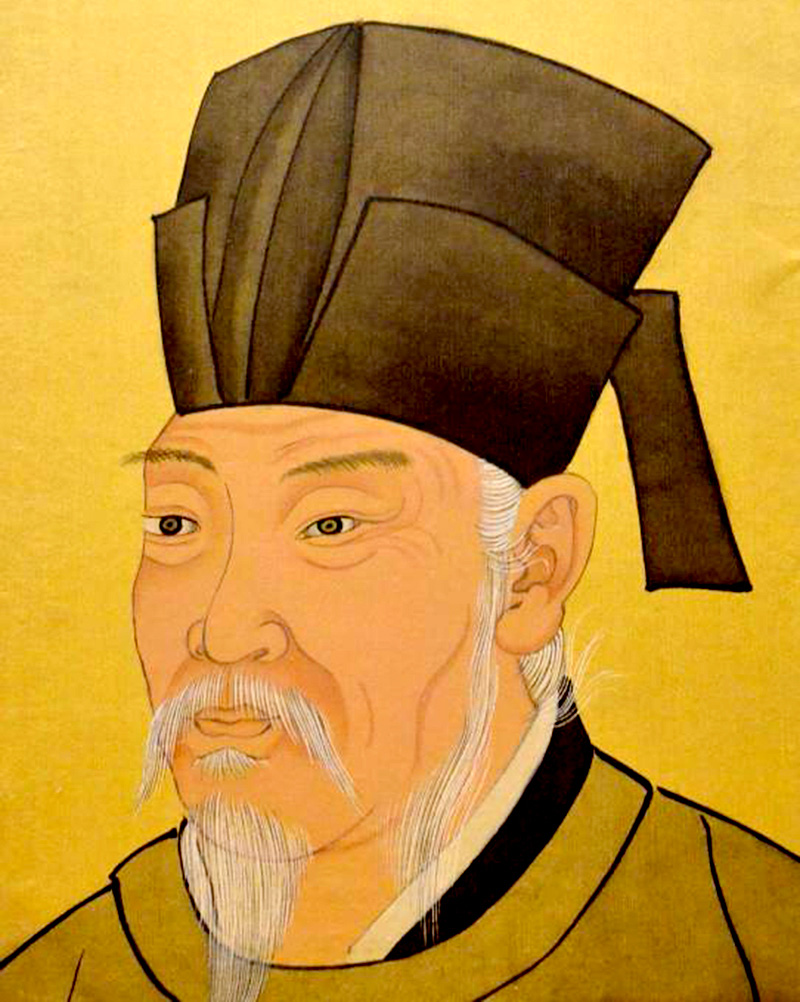 Retrato de Bai Juyi. Autor desconocido. Wikimedia commons, domino público.