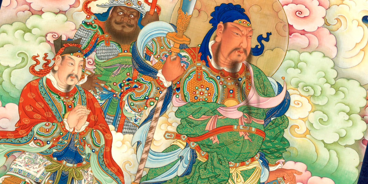 El guerrero Guan Yu inmortalizado como el Dios de la Guerrra Taoísta Guan Di. Foto: MET., dominio público.