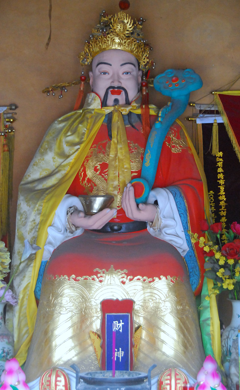 Representación de Cai Shen. Foto: Shizhao, CC BY-SA 3.0